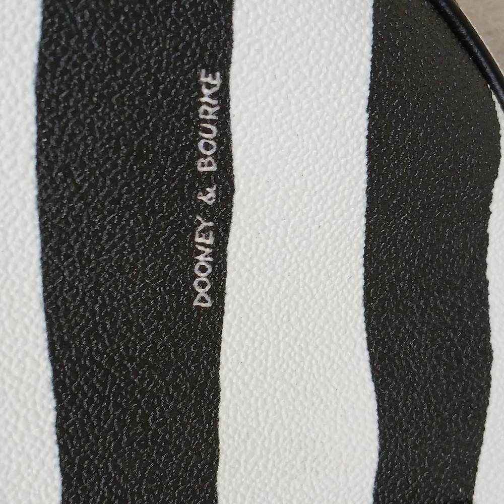 Dooney & Bourke Zebra Stripe Hobo/ Shoulder Bag - Picture 3 of 11